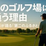 あのゴルフ場に通う理由：常連が語る“第二のふるさと”